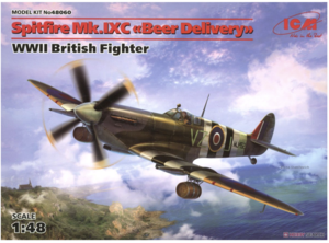 (ICM48060) 1/48 Spitfire Mk.IXC Beer Delivery WWII British Fighter