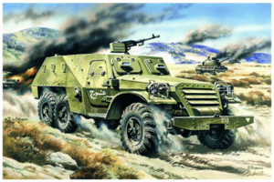 (ICM72531) 1/72 BTR-152V, Armoured Personnel Carrier