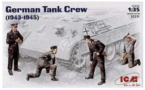 (ICM35211) 1/35 German Tank Crew (1943-1945)