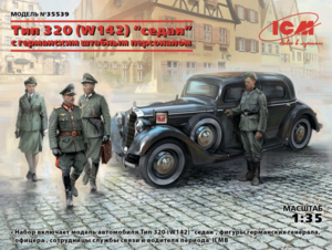 (ICM35539) 1/35 Typ 320 (W142) Saloon with German Staff Personnel