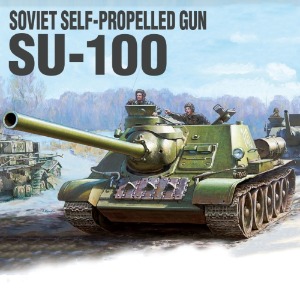 (ACA13544) 아카데미 1/35 소비에트연방 SU-100 자주포