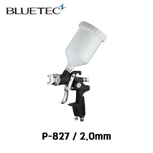 블루텍 에어스프레이건세트 친환경 저압 에어브러시 도료컵 P-827(2.0mm)