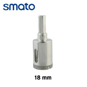 스마토 유리세라믹코어드릴비트 18mm SM-CDL 18