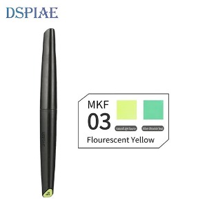 DSPIAE 디스피에 MKF-03 소프트팁 아크릴 수성 마커  형광 옐로우