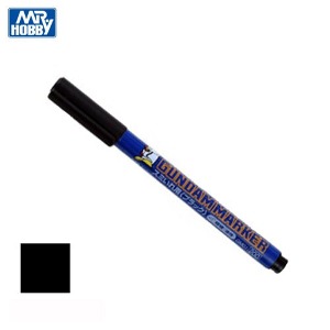 군제 건담마커 GM01 블랙 극세 먹선펜