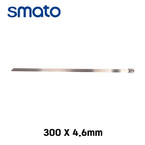 스마토 스테인리스 타이 스틸타이 일반형 300x4.6mm 케이블타이 100EA