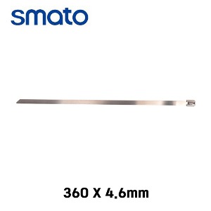 스마토 스테인리스 타이 스틸타이 일반형 360x4.6mm 케이블타이 100EA
