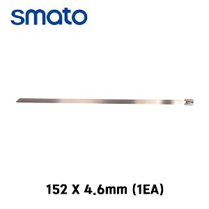 스마토 스테인리스 타이 스틸타이 일반형 152x4.6mm 케이블타이 낱개 1개