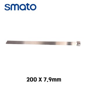스마토 스테인리스 스틸타이 케이블타이  200x7.9mm (1봉 100EA)