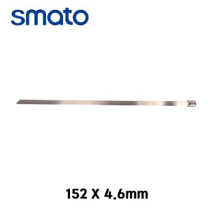 스마토 스테인리스 스틸타이 케이블타이 152x4.6mm (1봉 100EA)