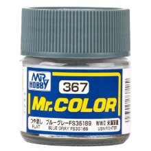 군제 락카 도료 C367 블루 그레이 FS35189 10ml