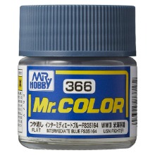 군제 락카 도료 C366 인터미디에이트 블루 FS35164 10ml