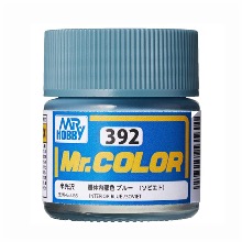 군제 락카도료 C392 인테리어 블루 소비에트 반광 10ml